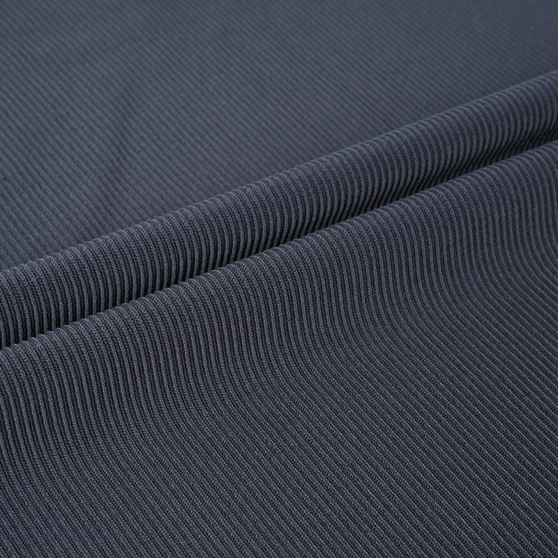 35NS008 88% níolón 12% spandex 200gsm rib fabraic aclaíochta Yoga cniotáilte